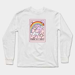 Pride Is A Riot Tarot Card Long Sleeve T-Shirt